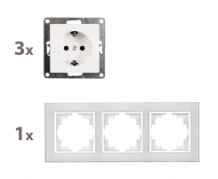 Steckdosen Set McPower Flair "Beginner 3S-Style" 4-teilig - Bild 2